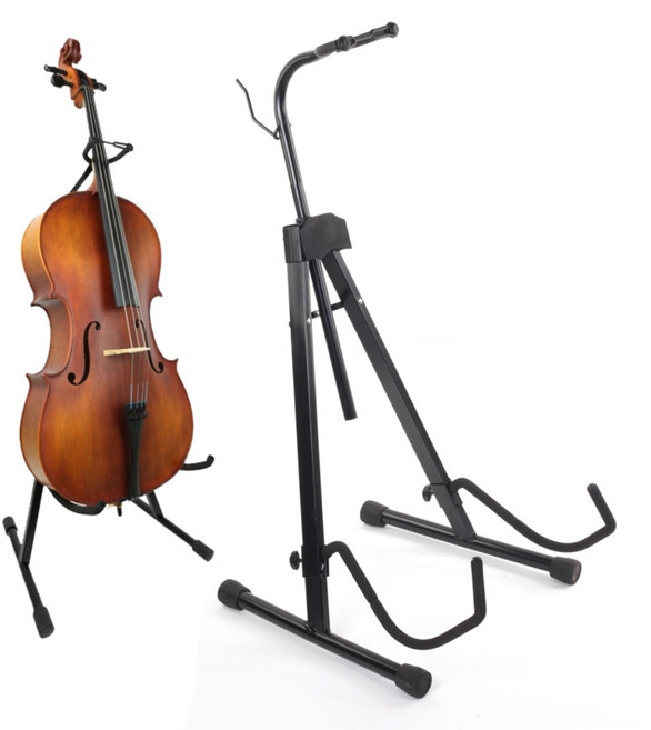 정수생활건강 첼로스탠드 첼로 거치대 전사이즈겸용 활 거치 고급형, 1개