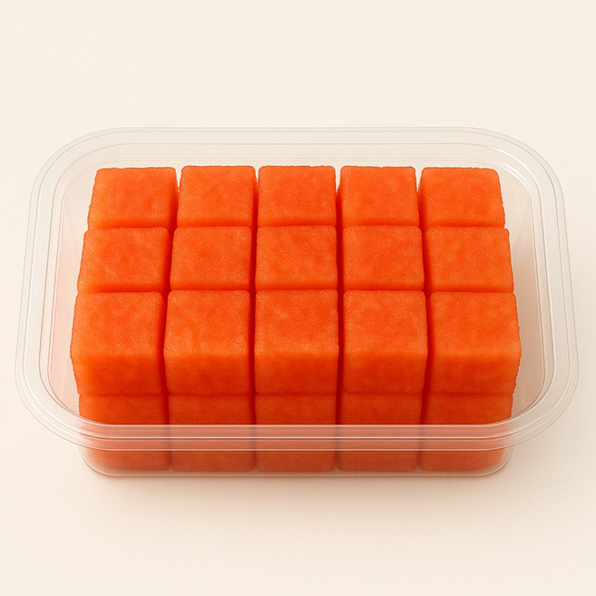 컷팅수박 도시락수박 손질수박 수박도시락, 1개, 500G