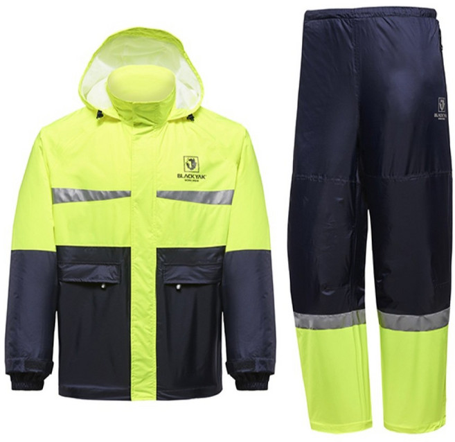 블랙야크 우의세트 남자 여자 작업용 등산 캠핑 배달 우비 세트