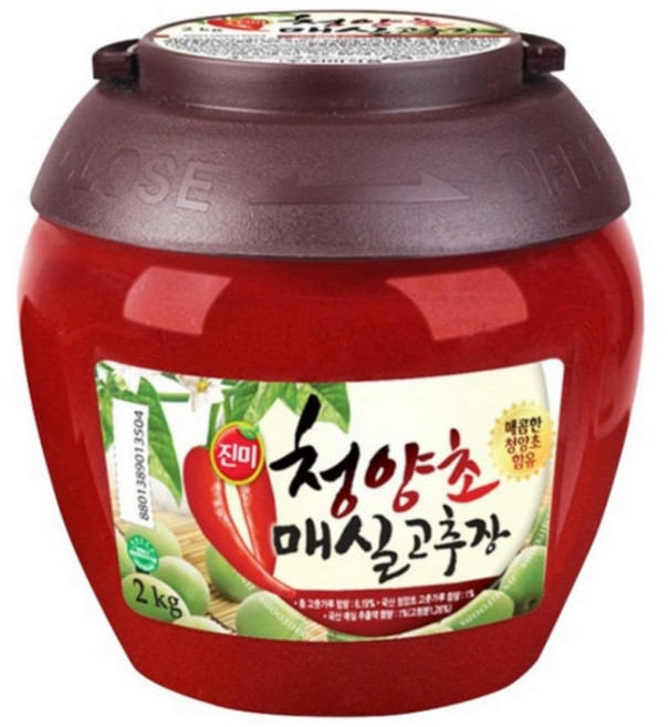 진미 청양초매실고추장, 2kg, 2개