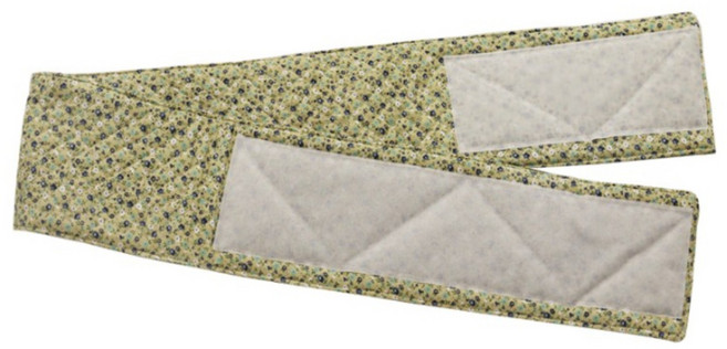 훨체어 안전벨트 누빔 일자형 훨체어 보호대 낙상방지용, 1개