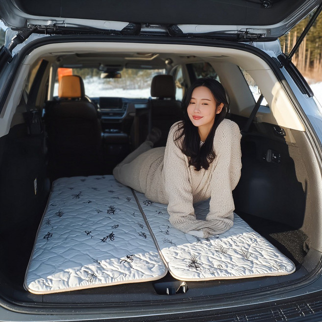 차량용 온열매트 12V 24V 차박 전기매트 캠핑용 8단 온도조절 초경량 매트 KC, 1개, 사용전력 - 24V