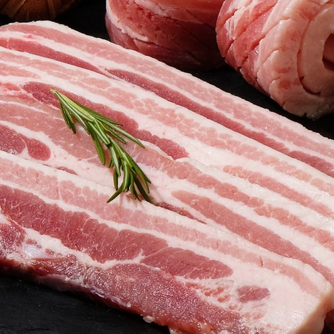 물가안정특가 양쪽칼집 벌집삼겹살 온가족 바베큐파티, 4개, 500g