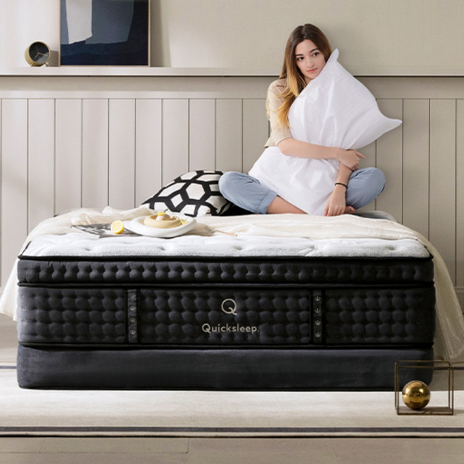 퀵슬립 Q9 롤팩 하이브리드 매트리스, 35cm