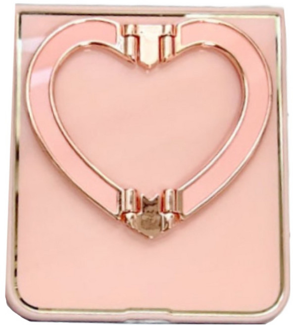 미클링 갤럭시 Z플립 7 FE 6 5 골드 라벨 하트 케이스