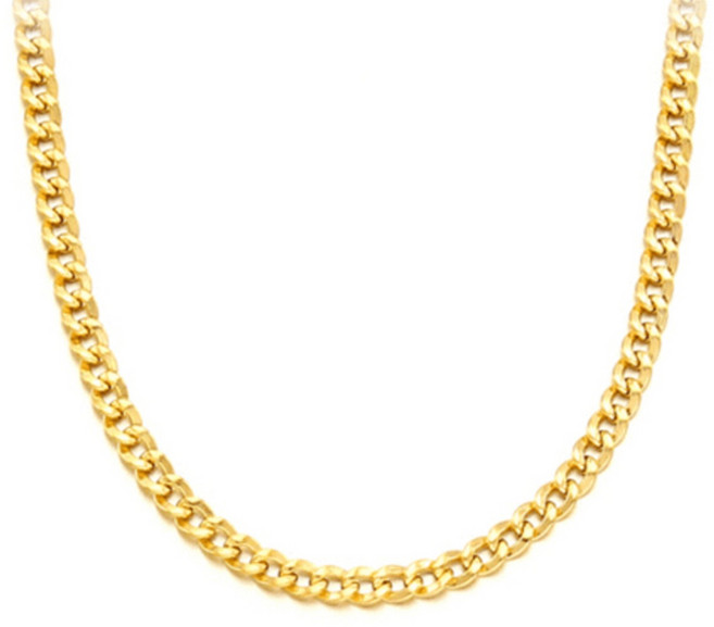 [골드팡] 14k 라운딩 커브체인 목걸이 - 3타입 여성 남성 심플 데일리 기본 볼드 체인 어버이날 금선물 효도선물