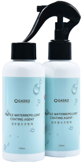 가스코 섬유 발수 코팅제 방수 방오 운동화 신발 가죽옷 캠핑 아웃도어 스프레이 150ml, 1개