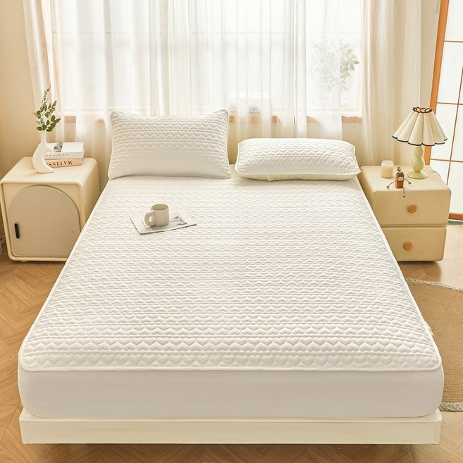 아리엘노 방수 누빔 침대커버 매트리스커버