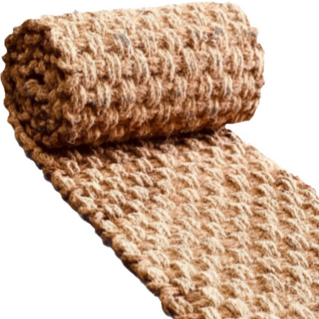 친환경 프리미엄 야자매트 야자매트 폭 0.5/1/1.2/1.5/1.8/2m 길이 1~10m 다양한 사이즈 미끄럼방지 등산로 보행매트, 1개