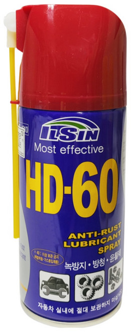 일신 HD-60 윤활제 방청제 녹방지 녹제거제, 10개