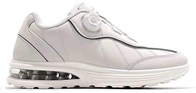 슬레진저 남자 다이얼 운동화 에어 쿠션 워킹화 가벼운 남성 발편한 경량 가죽 스니커즈