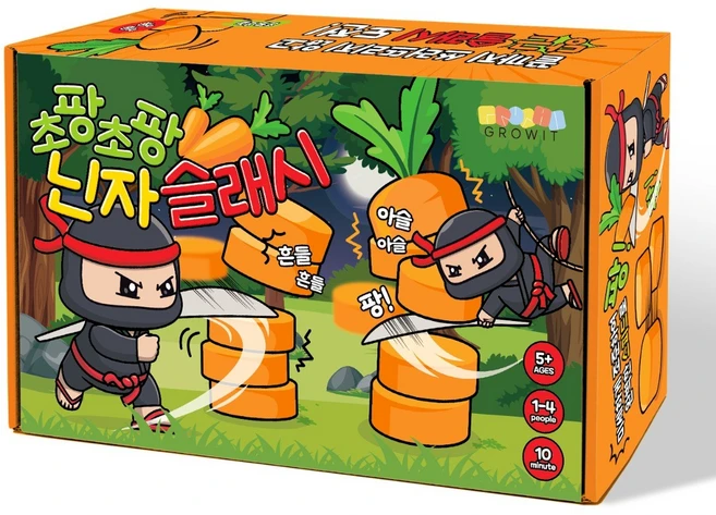 그로윗 초팡초팡 당근 슬래시, 1개, 혼합색상 - 쿠팡