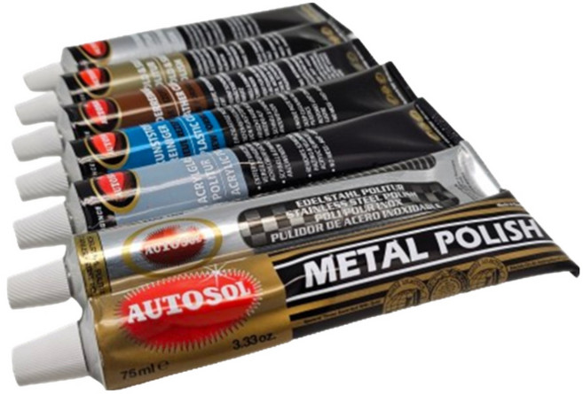 오토솔 폴리시 광택제 연마 크리너 광택재 AUTOSOL 폴리쉬 클리너, 메탈, 1개