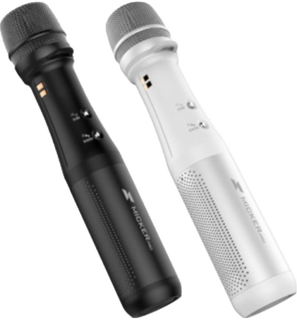 마이커프로 무선마이크 강의용마이크 일체형마이크 올인원, 화이트