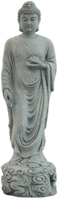 불상 석가모니 부처님 약사여래 입상 부처 장식, 1개, 단품