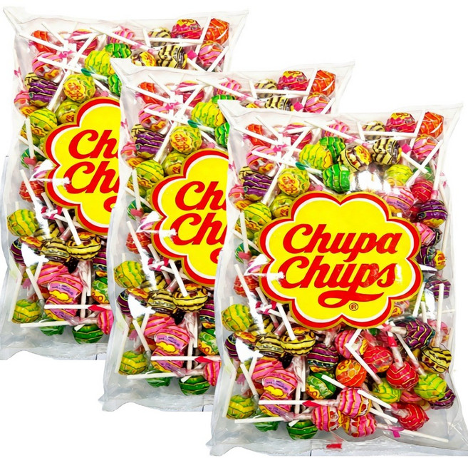 톡이네 벌크형 츄파춥스 막대사탕 대용량 캔디 꽃다발 선물 단체 간식 상담용 업소용, 360개, 11g