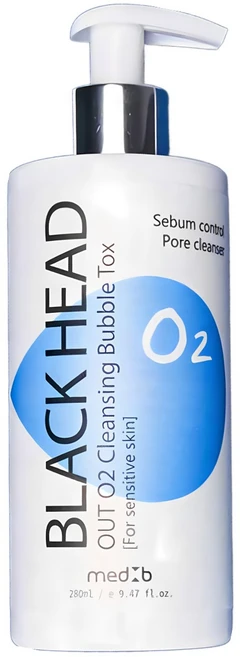 메드비 오투 딥클렌징 버블톡스, 블랙헤드아웃, 1개, 280ml - 쿠팡