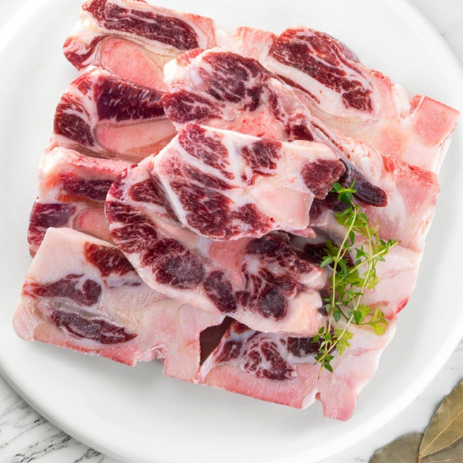 [농협안심한우] 국내산 한우 꼬리반골 보신용 2kg, 1개