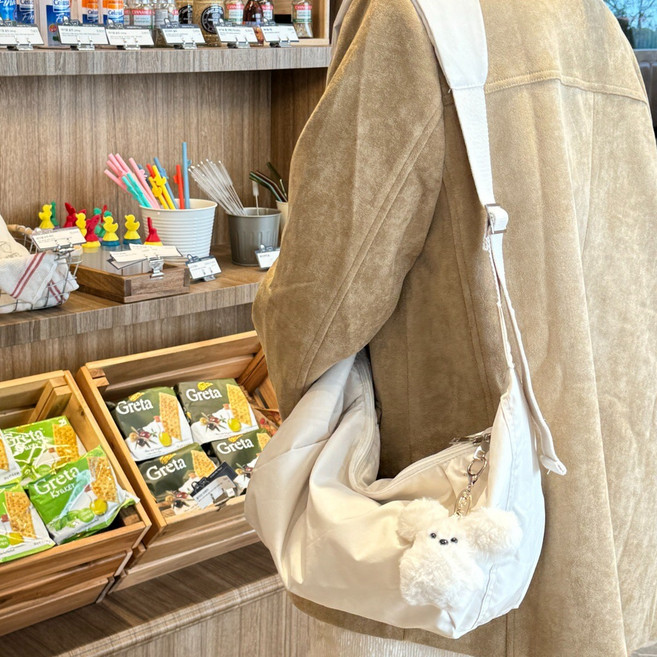 별몽땅 가벼운 남녀공용 데일리 크로스백 숄더백