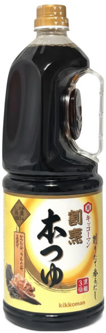 기꼬만 코이다시 혼쯔유소스 3배농축, 1.8L, 6개