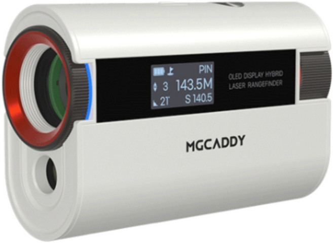 앰지캐디 MH3 레이저 에이밍 골프 거리측정기 마이캐디, 메탈 그레이