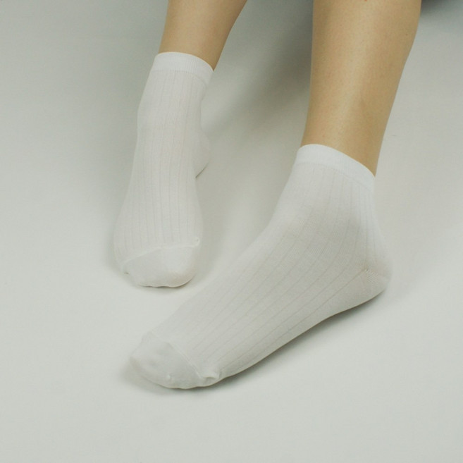 여름양말 여성 인견 중목 단목 고급 국산 면 5켤레