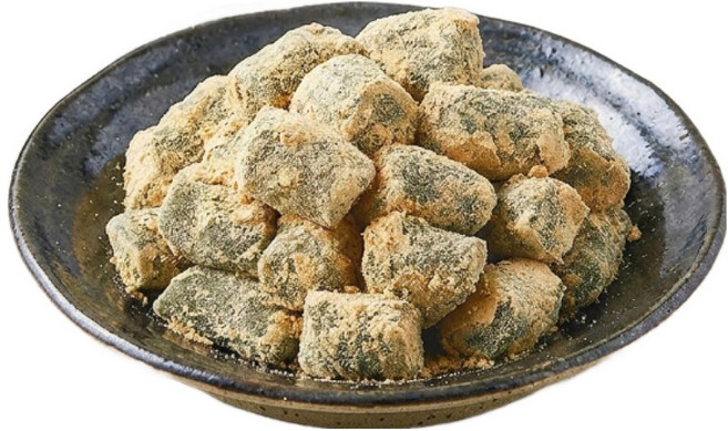 제주 쑥의 진한 풍미-대용량 실속 인절미 (벌크포장), 1kg, 1박스