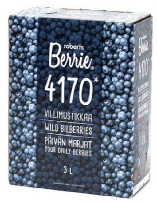 로버츠베리에 야생 빌베리 3L 디스펜서, 1개