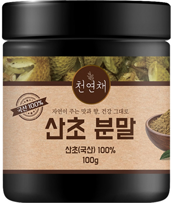 천연채 국산 산초가루 분말, 1개, 100g