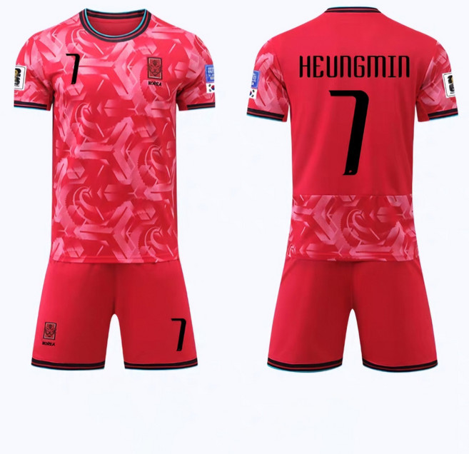 (3+1행사) 2425 손흥민 한국 축구 태극마크패치 홈 경기경기 레플리카 호환상품 유니폼 단체티셔츠 자체제작상품 개인마킹무료 넘버컴퍼니
