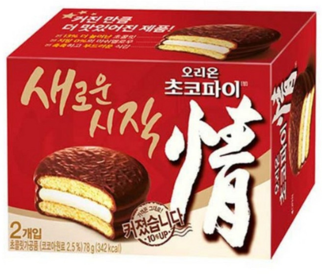 오리온 초코파이, 78g, 22개