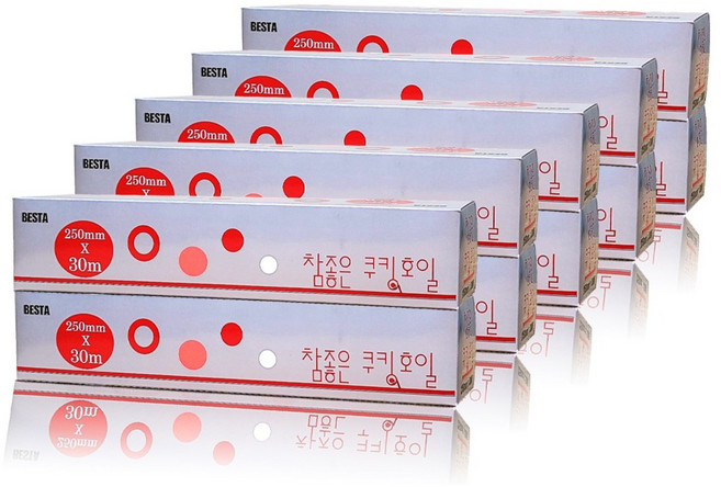 참좋은 쿠킹 호일, 30m, 10개