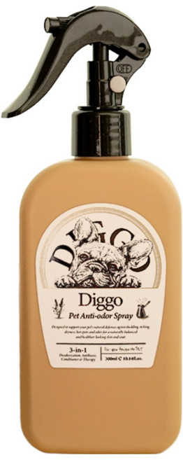 디고 강아지 탈취제 배변 소변 오줌 냄새제거 살균 소독, 1개, 300ml