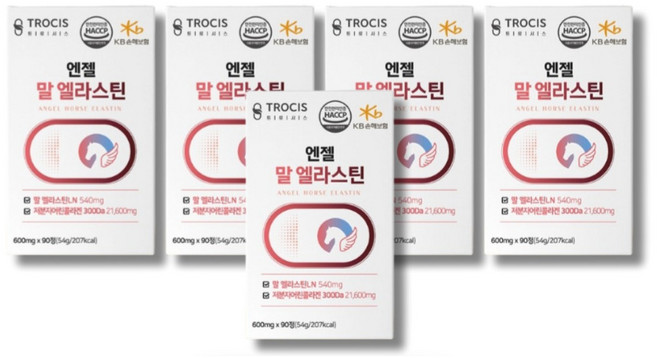말엘라스틴 3세대 콜라겐 콜라젠 후기 콜라겐 300 달톤 DA 홈쇼핑 코스트코 약국 중년 여성 여자 콜라겐 콜리겐 코라겐 정, 5세트, 90회분