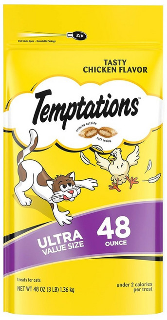 템테이션 캐나다산 고양이 간식 대용량, 1개, 1.37kg, Chicken