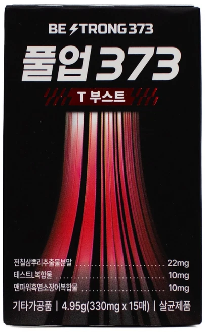 풀업 373 T부스트 15매 515926, 1개, 15회분 - 쿠팡