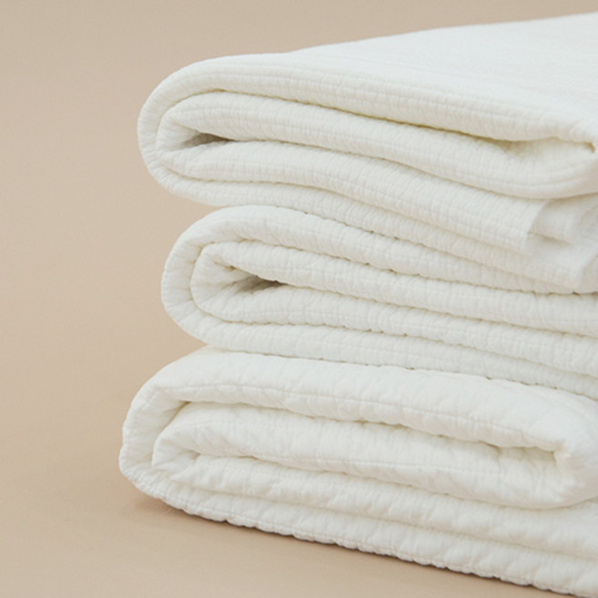 누빔원단 양면 줄누빔 바이오워싱 광목원단 면 60수 누빔 광목천 무지8종 반마, 백아이, 1개