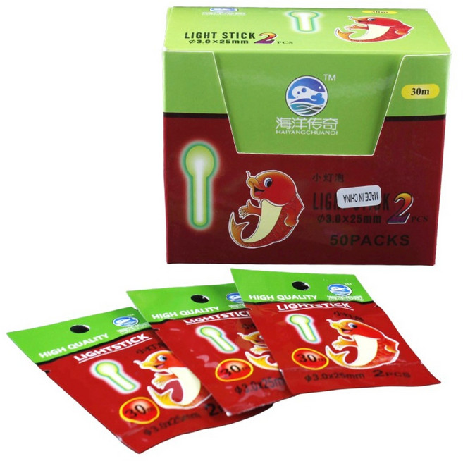 999피싱 젤타입 케미라이트 2개입 방울 스틱 캐미 낚시 줄보기 막대찌, 10세트