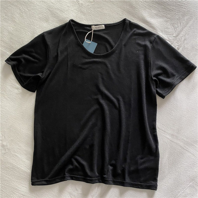 부드럽고 쫀쫀한 루즈핏 편한 여성 반팔티