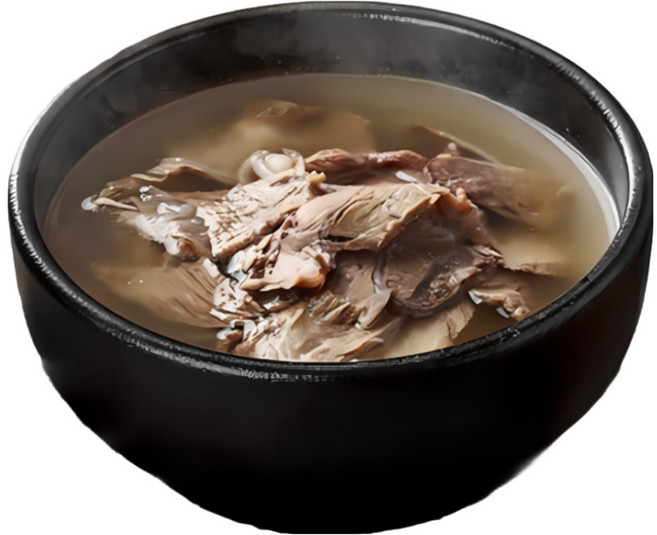 무를 넣고 맑게 끓여낸 진한 육수의 맛! 나주곰탕, 10개, 600g