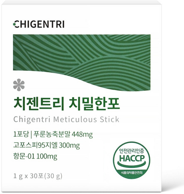 치젠트리 치밀한포, 1개, 30g