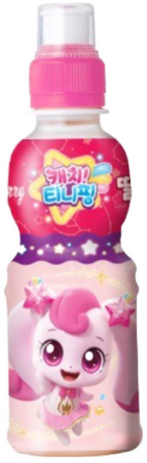 웅진 캐치 티니핑 딸기맛, 200ml, 24개