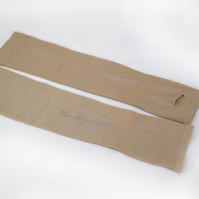 [1+1]불레부 손등형 방충 스킨컬러 팔토시 / 자외선 차단 / 골프 야외활동 최적화 / 신축성 쿨토시 (2세트), 스킨1+1(2세트), 1개