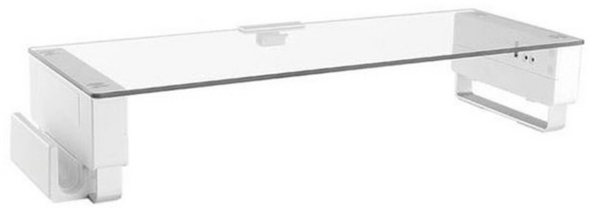 제이굿즈 높이조절 USB 모니터 받침대 R1, 1개