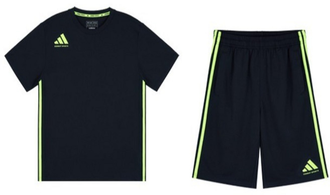 아디다스 3S 여름2PCS (NAVY)