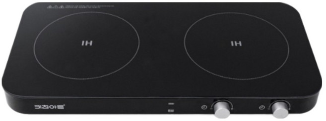 키친아트 인덕션 2구 슬림형(단품) KI-2800FS, KI-G2800FS(전용그릴팬포함-블랙), 일반형