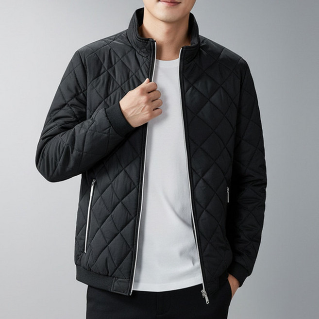 [당일출고] 기모안감 깔깔이 방상내피 퀼팅 자켓 기모안감 방한 누빔 점퍼