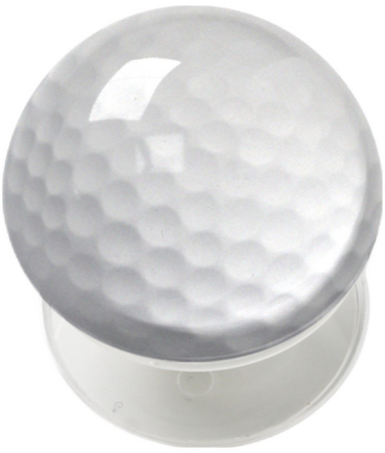 스포츠 플레이볼 농구 축구 골프 야구 공 반구 맥세이프 그립톡 스마트톡 거치대, 골프공, 맥세이프 스마트톡, 1개