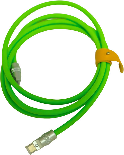 소유 USB4 맥북 작업용 케이블 240W 40Gph, 1개, 그린, 150cm