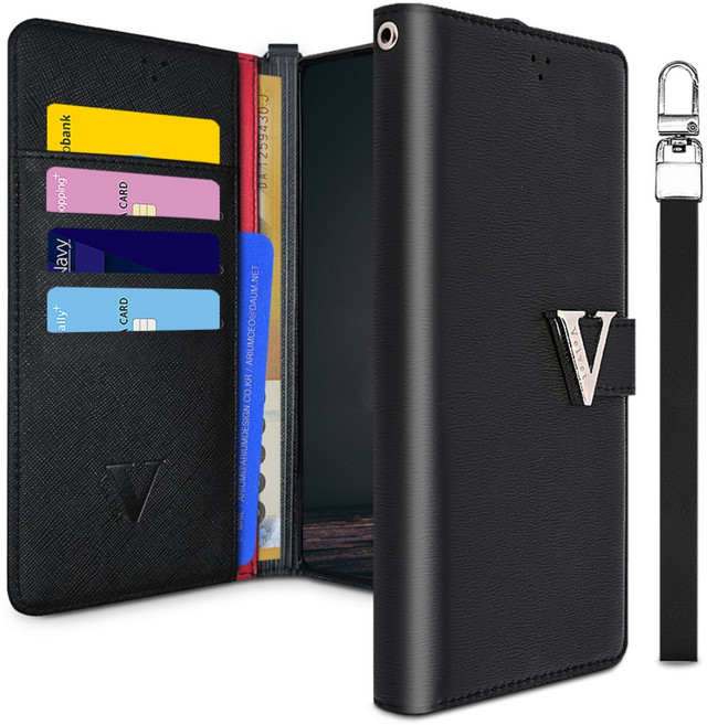 아리움 앱솔루트 스트랩 다이어리 선물 지갑 케이스